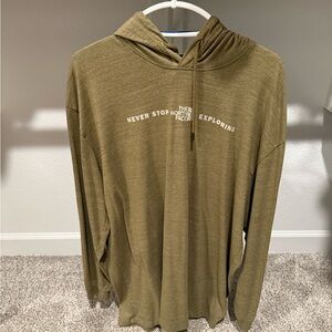 The North Face Men's Olive Hoodie